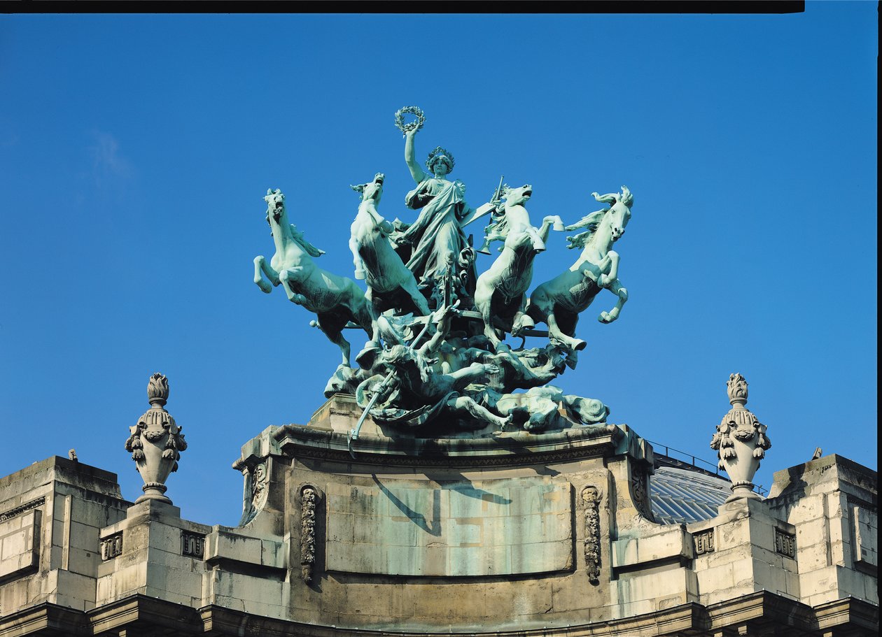 Quadriga, c.1897-1900 door Georges Recipon