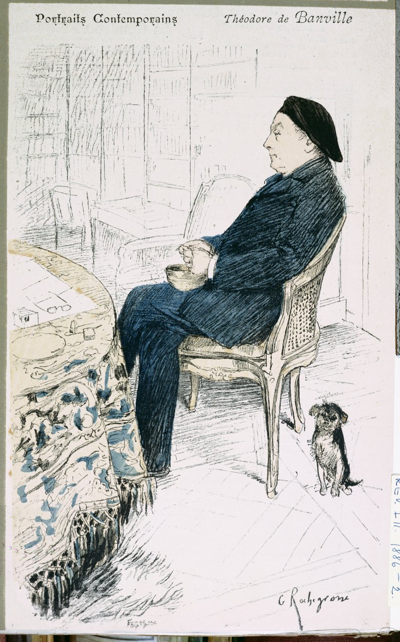 Theodore de Banville (1823-91), uit 