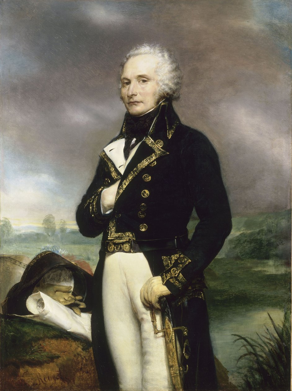 Alexandre-Francois-Marie, Burggraaf de Beauharnais door Georges Rouget
