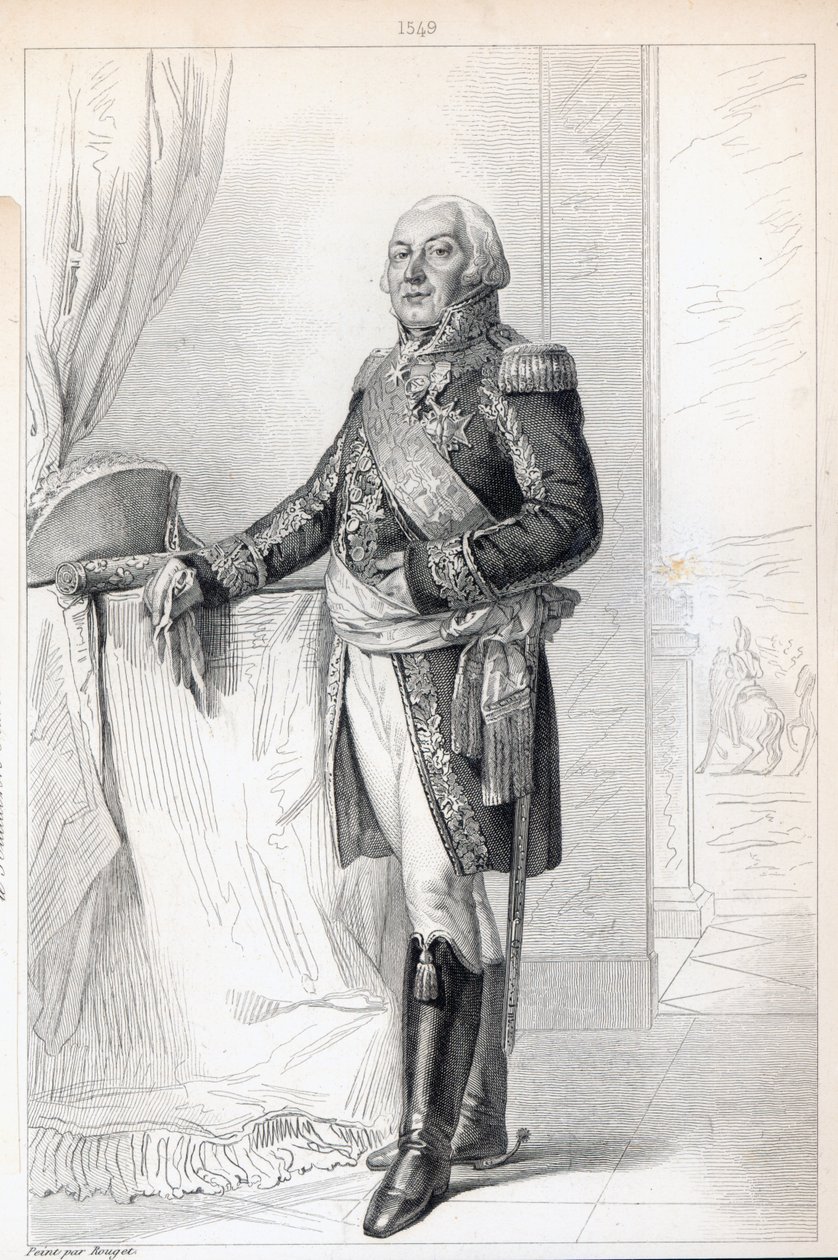Francois-Henri de Franquetot de Coigny (1737-1821), Hertog van Coigny door Georges Rouget