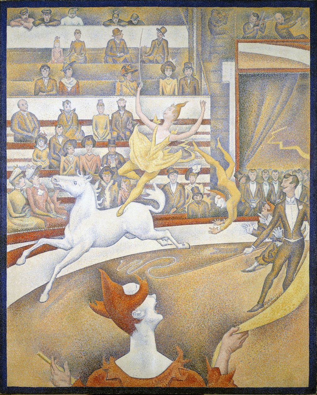 Het Circus door Georges Seurat
