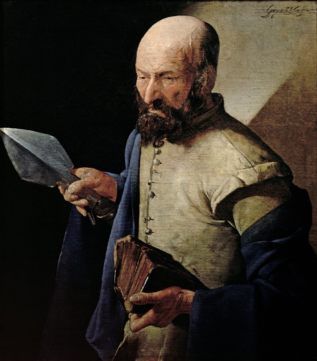 Sint Thomas door Georges de La Tour