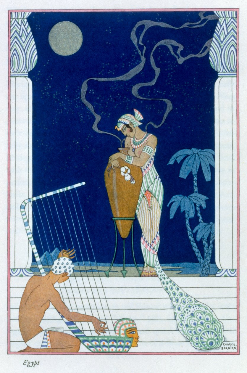 Egypte door Georges Barbier