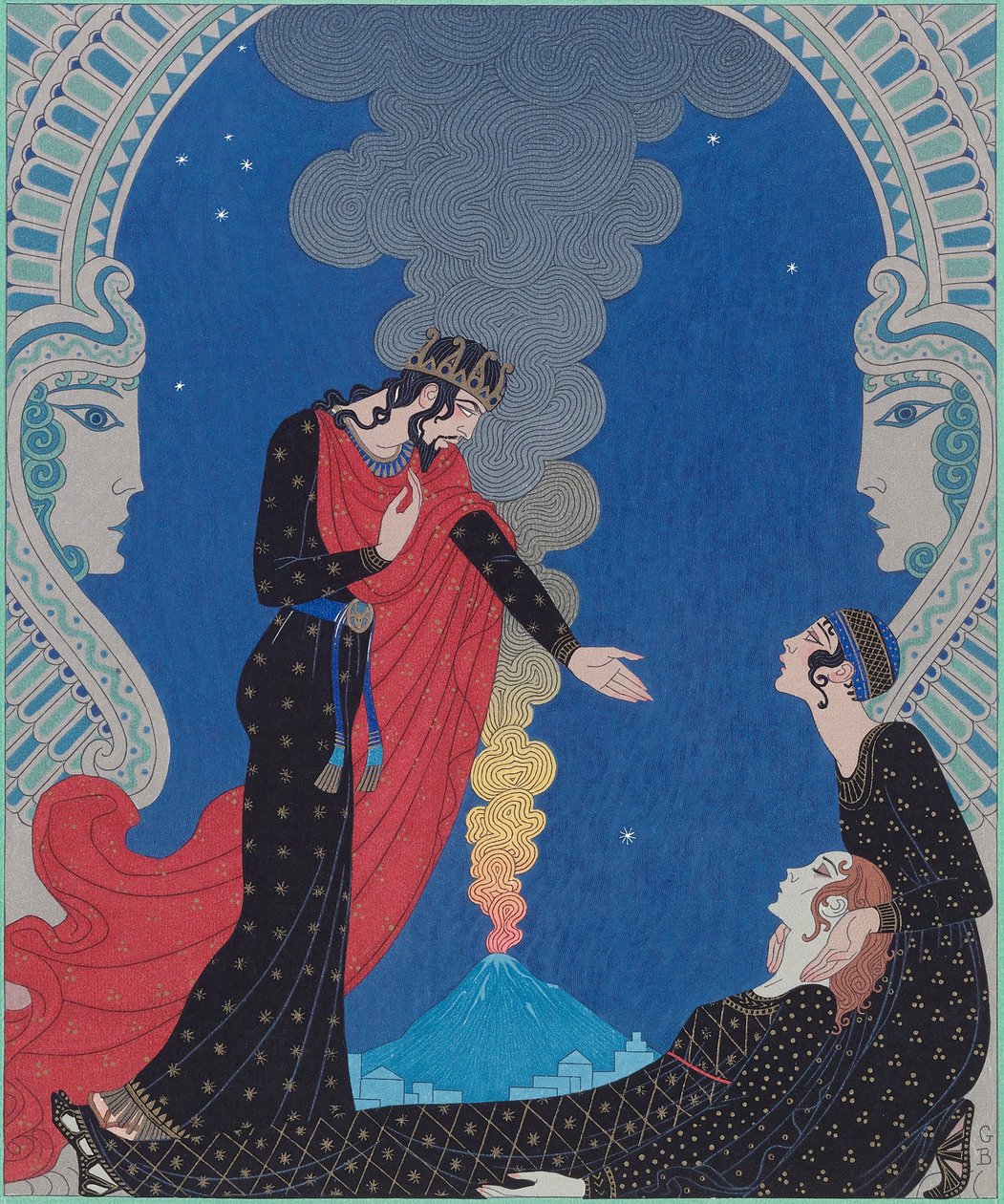 Empédocle, Veronderstelde God door Georges Barbier