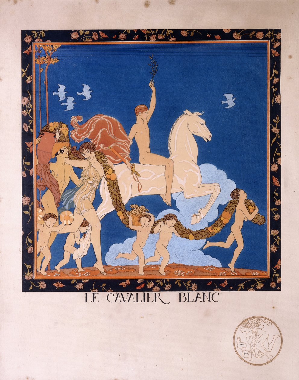 De Witte Ruiter door Georges Barbier