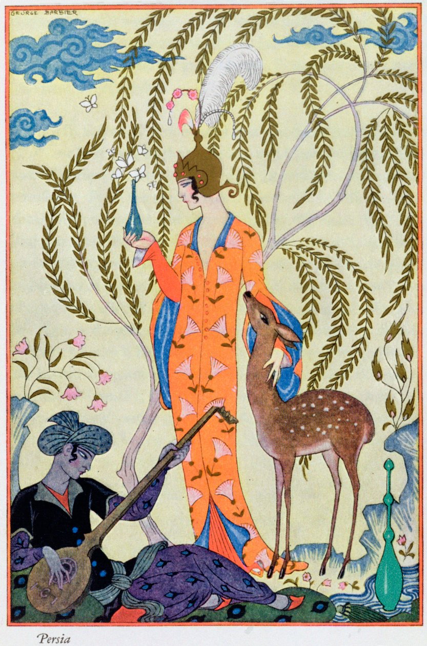 Perzië, 1912 door Georges Barbier