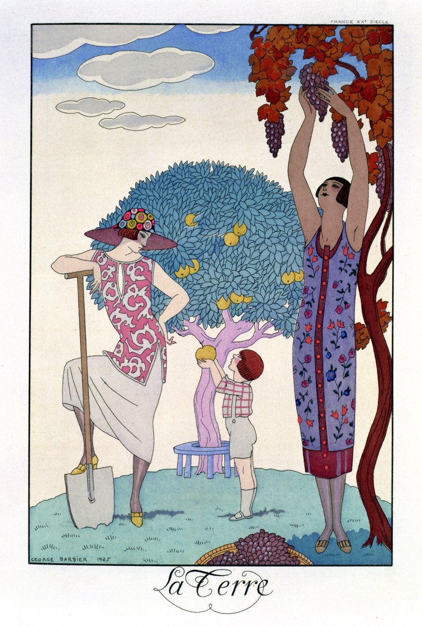 De Aarde door Georges Barbier