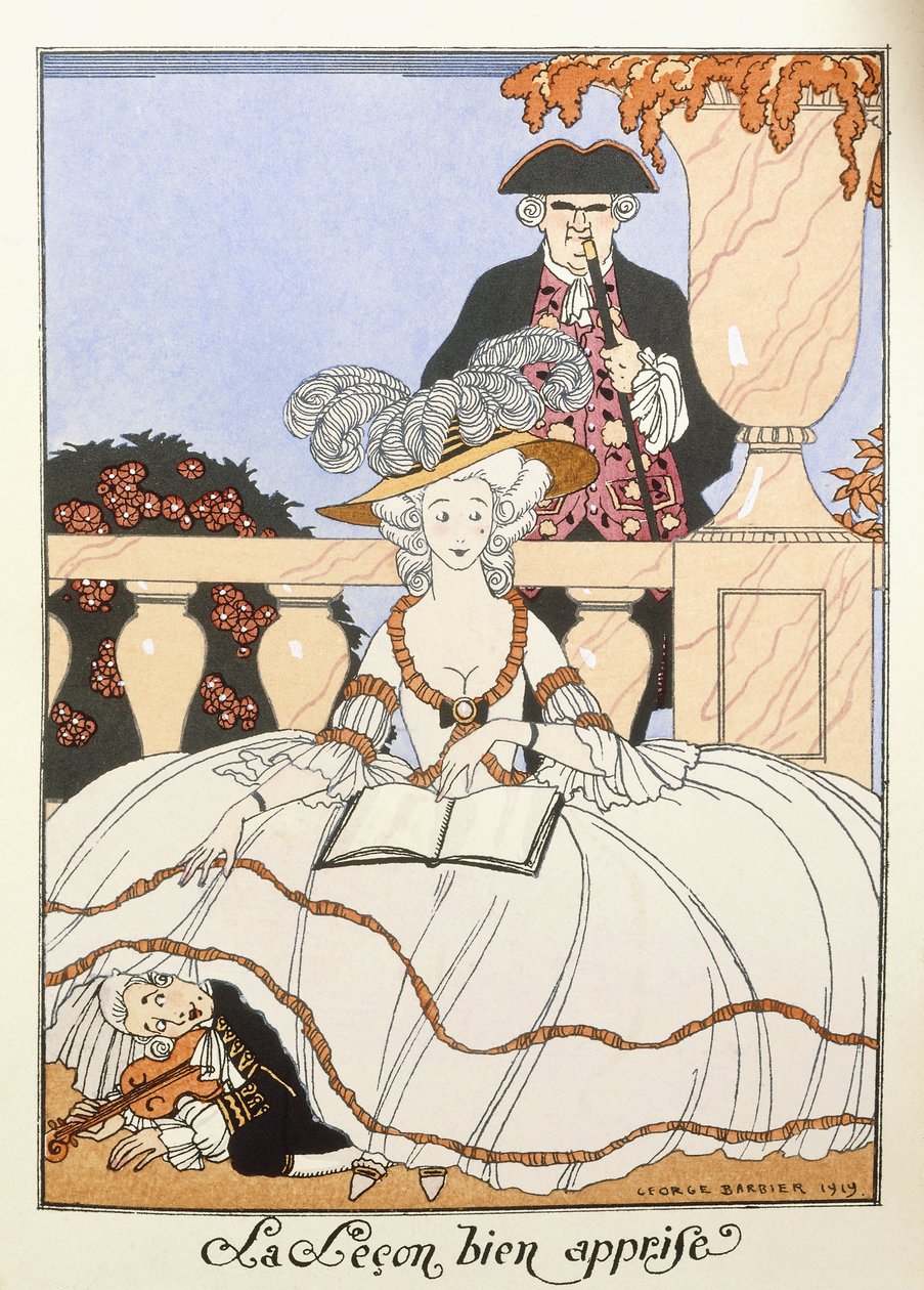 De les goed geleerd door Georges Barbier
