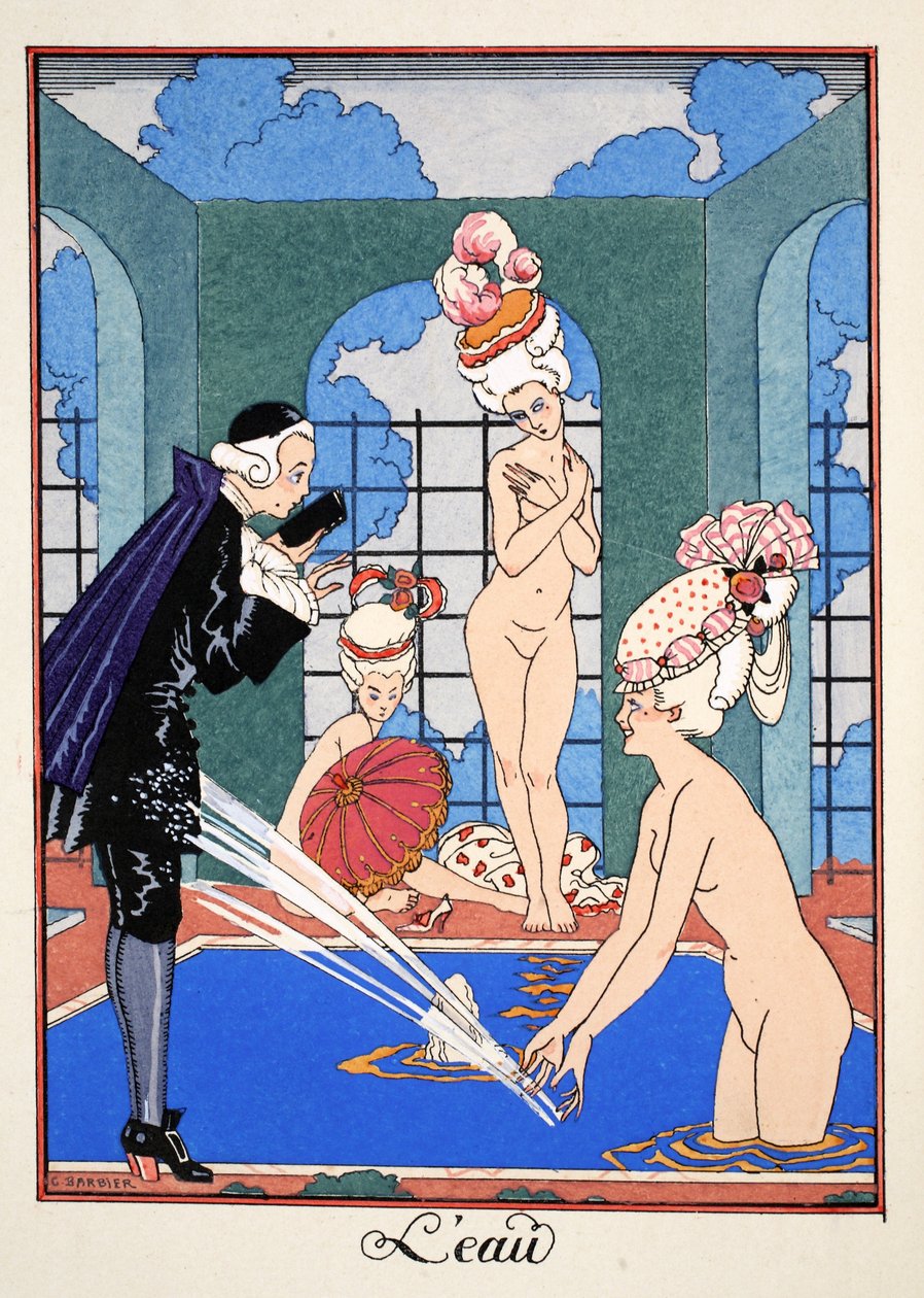 Water door Georges Barbier