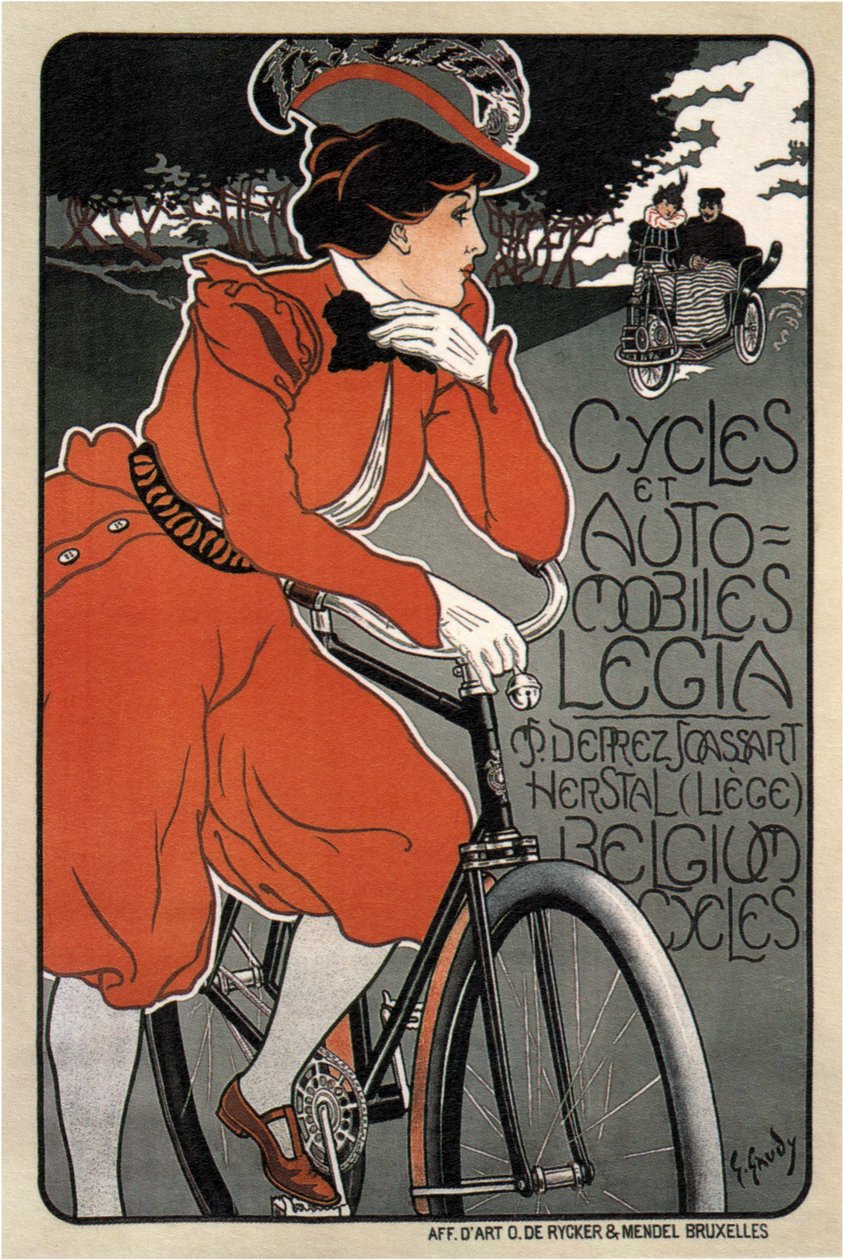 Fietsen Automobiles Legia door Georges Gaudy