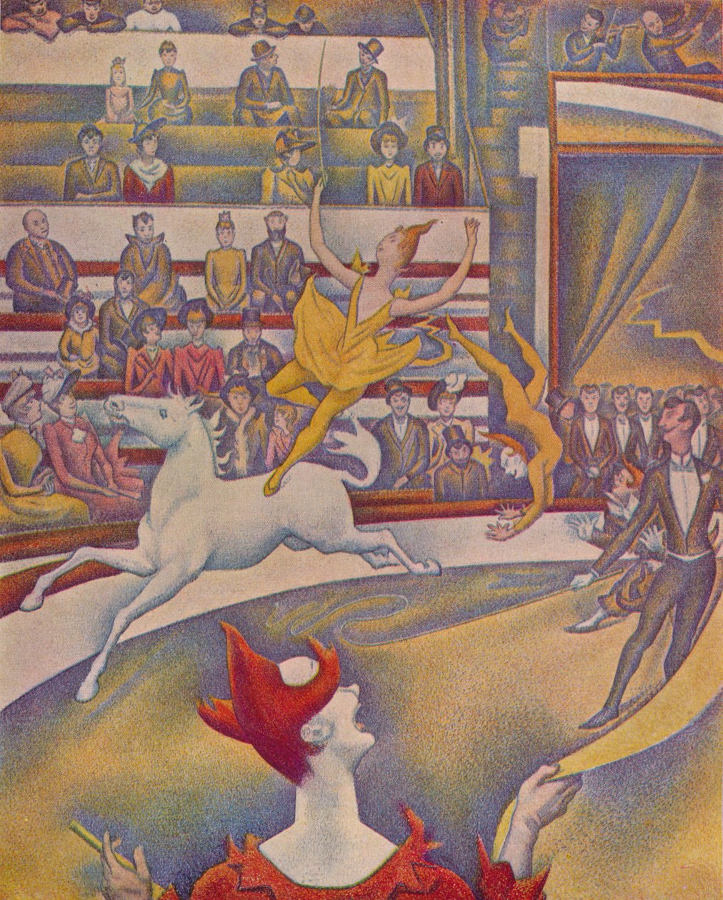 Het Circus door Georges Pierre Seurat