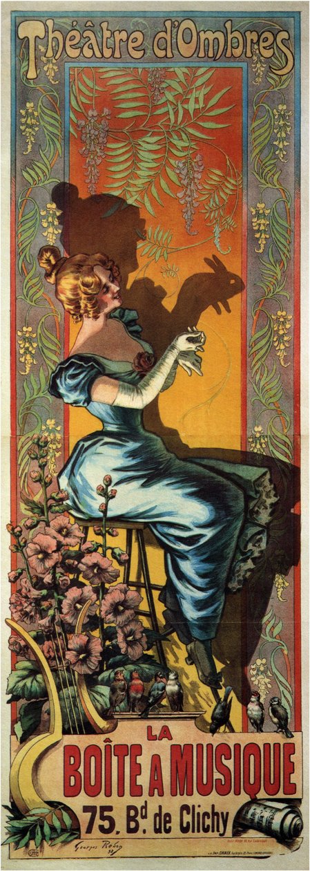 De muziekdoos, 1898 door Georges Redon