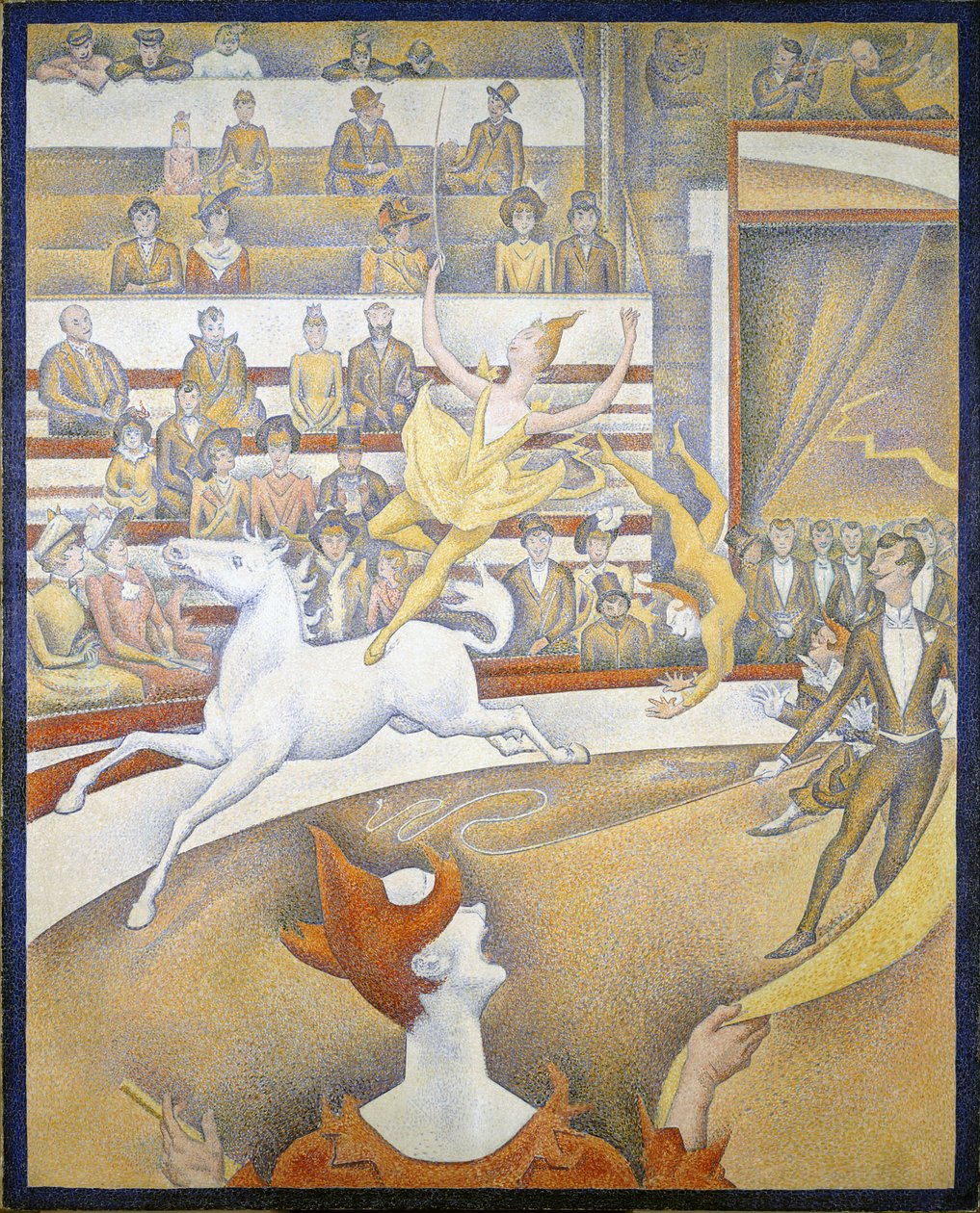 Circus door Georges Seurat