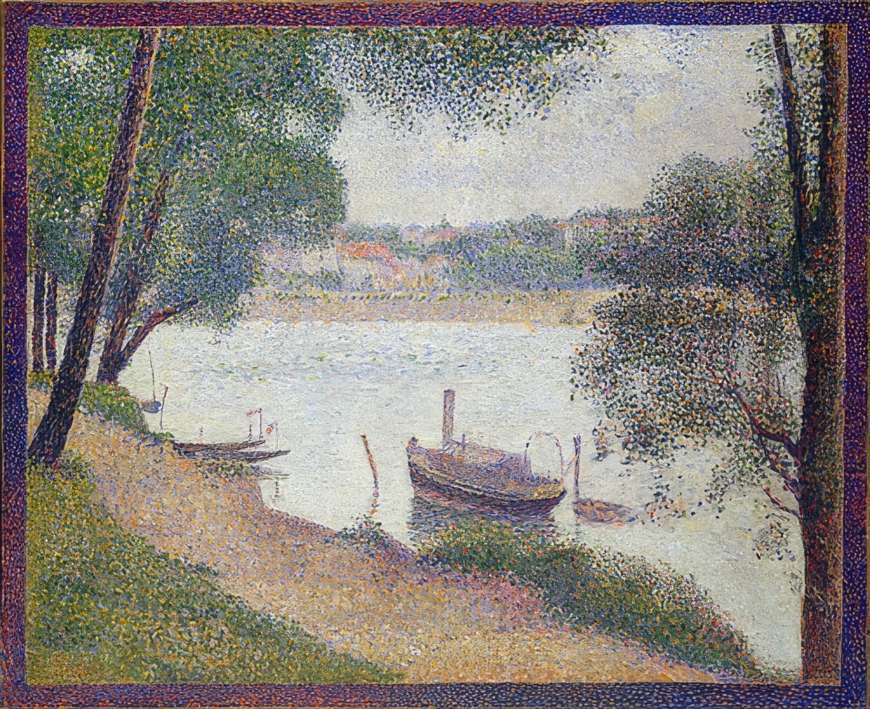 Grijs weer, Grande Jatte door Georges Seurat