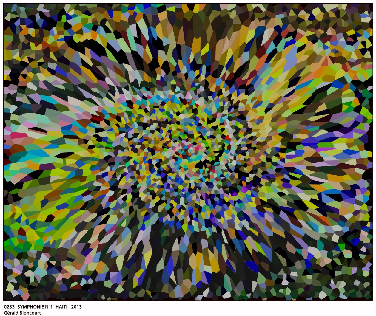 20073- SYMPHONIE NUMERO 1- HAITI 2013 door Gerald Bloncourt
