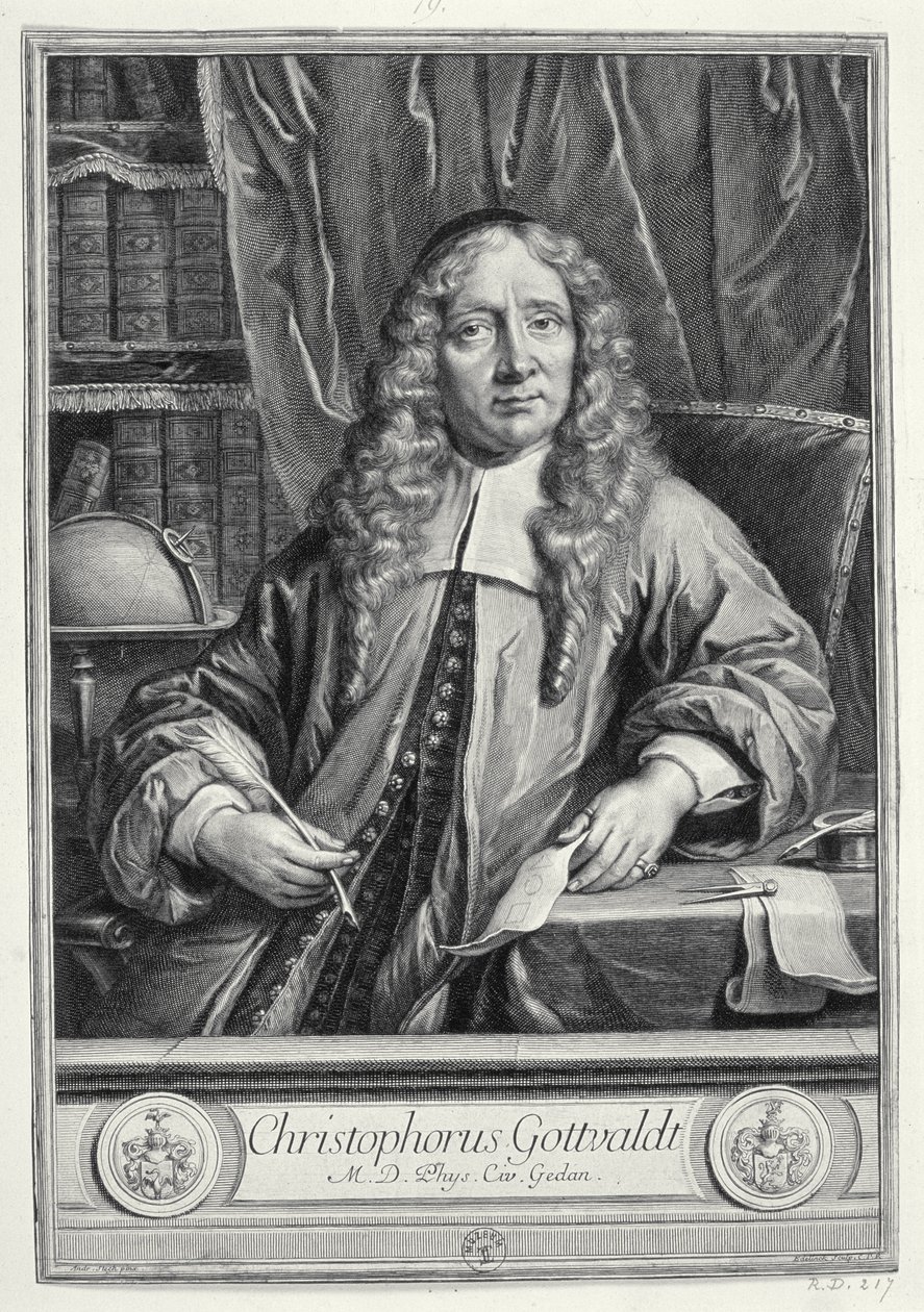 Krzysztof Gottwald, 1700 door Gérard Edelinck