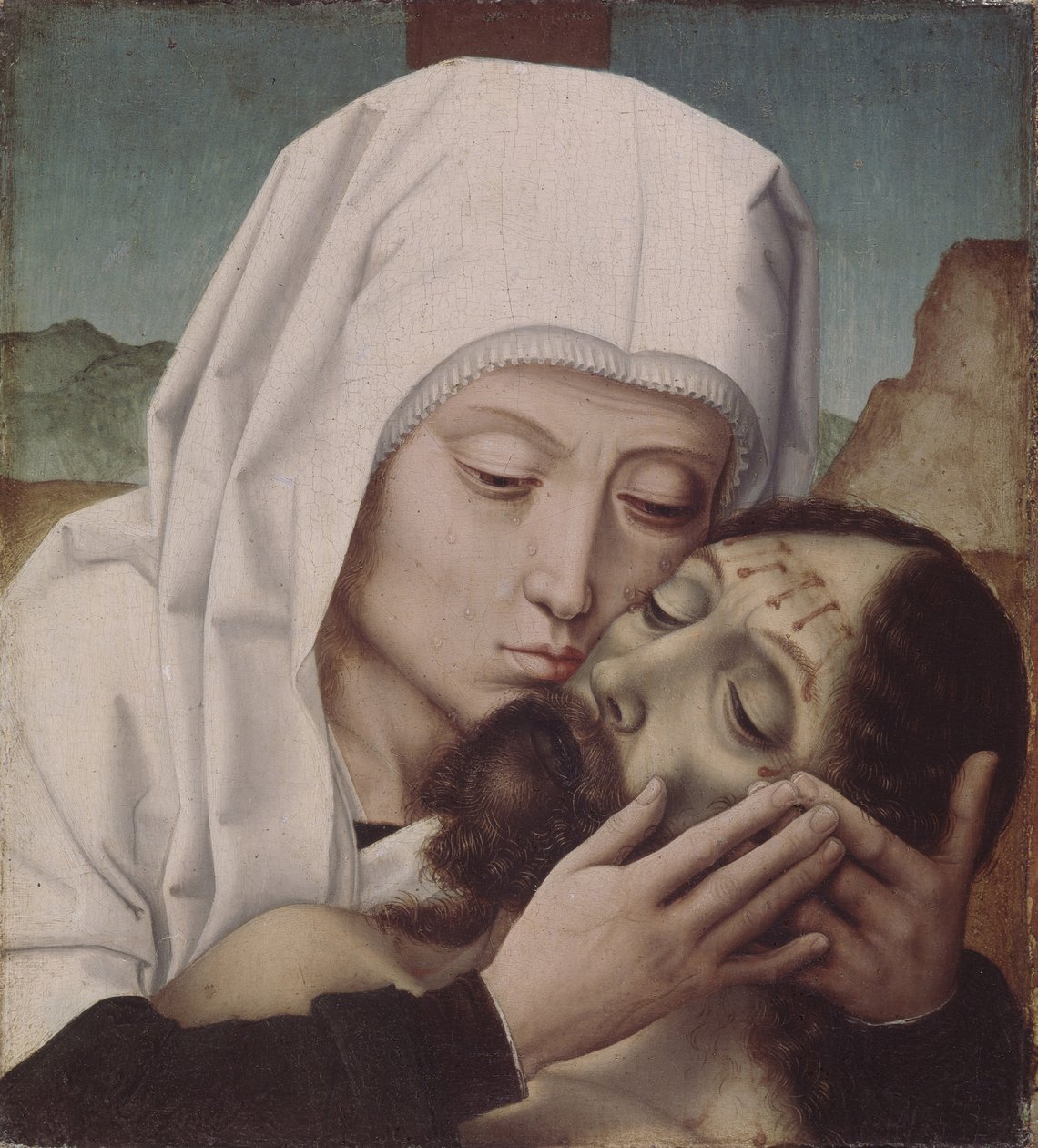 De Bewening van de Dode Christus door Gerard David