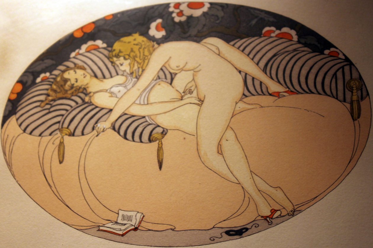 Serie van aquarellen, die in 1925 onder de titel Les Delassements d
