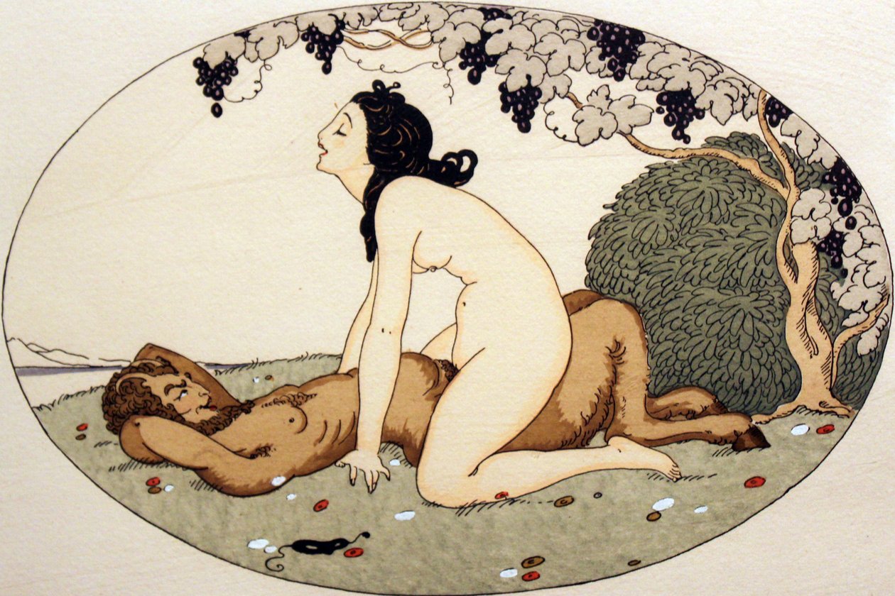 Serie aquarellen, verschenen in 1925 onder de titel Les Delassements d
