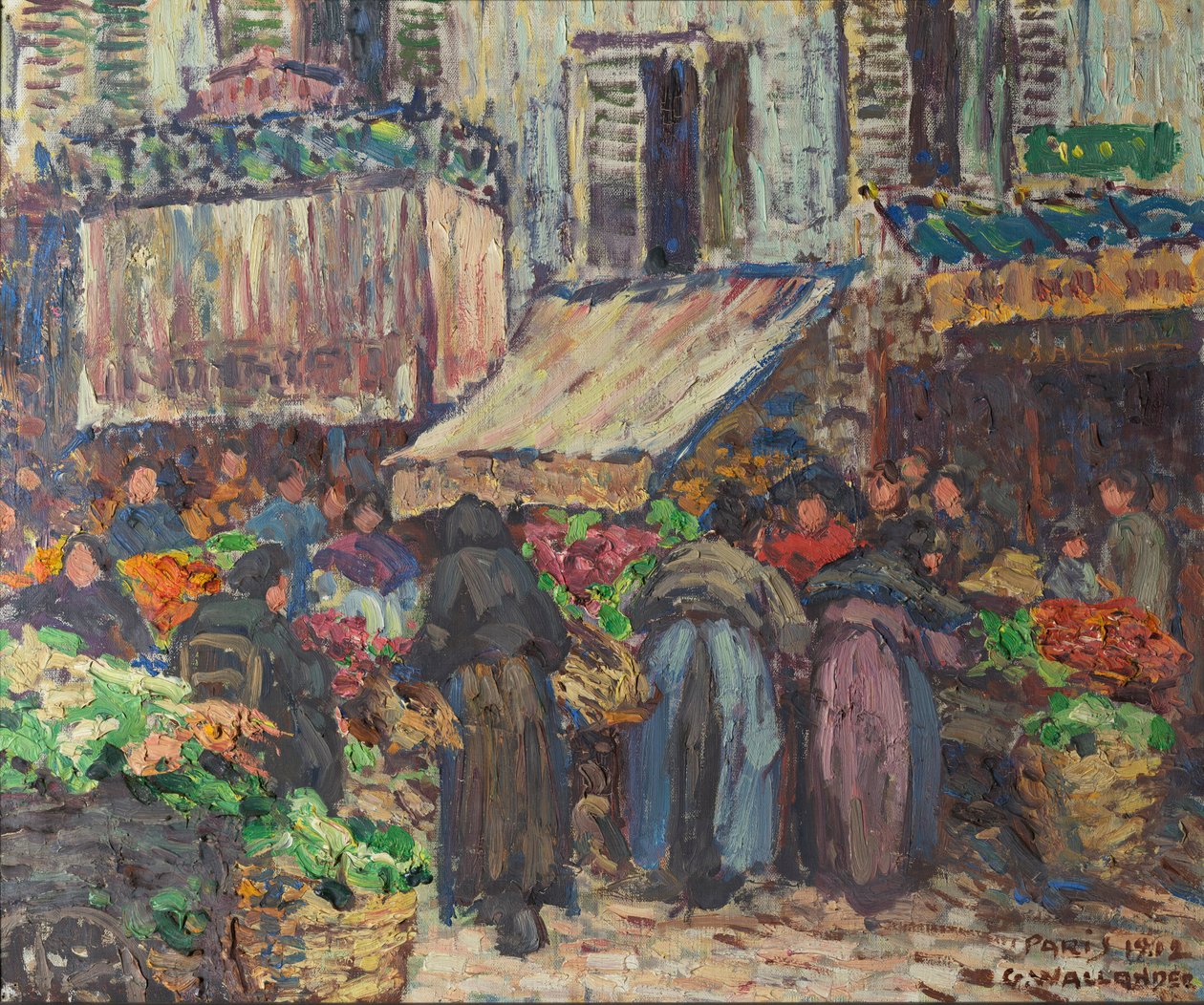 Van Les Halles Parijs door Gerda Wallander