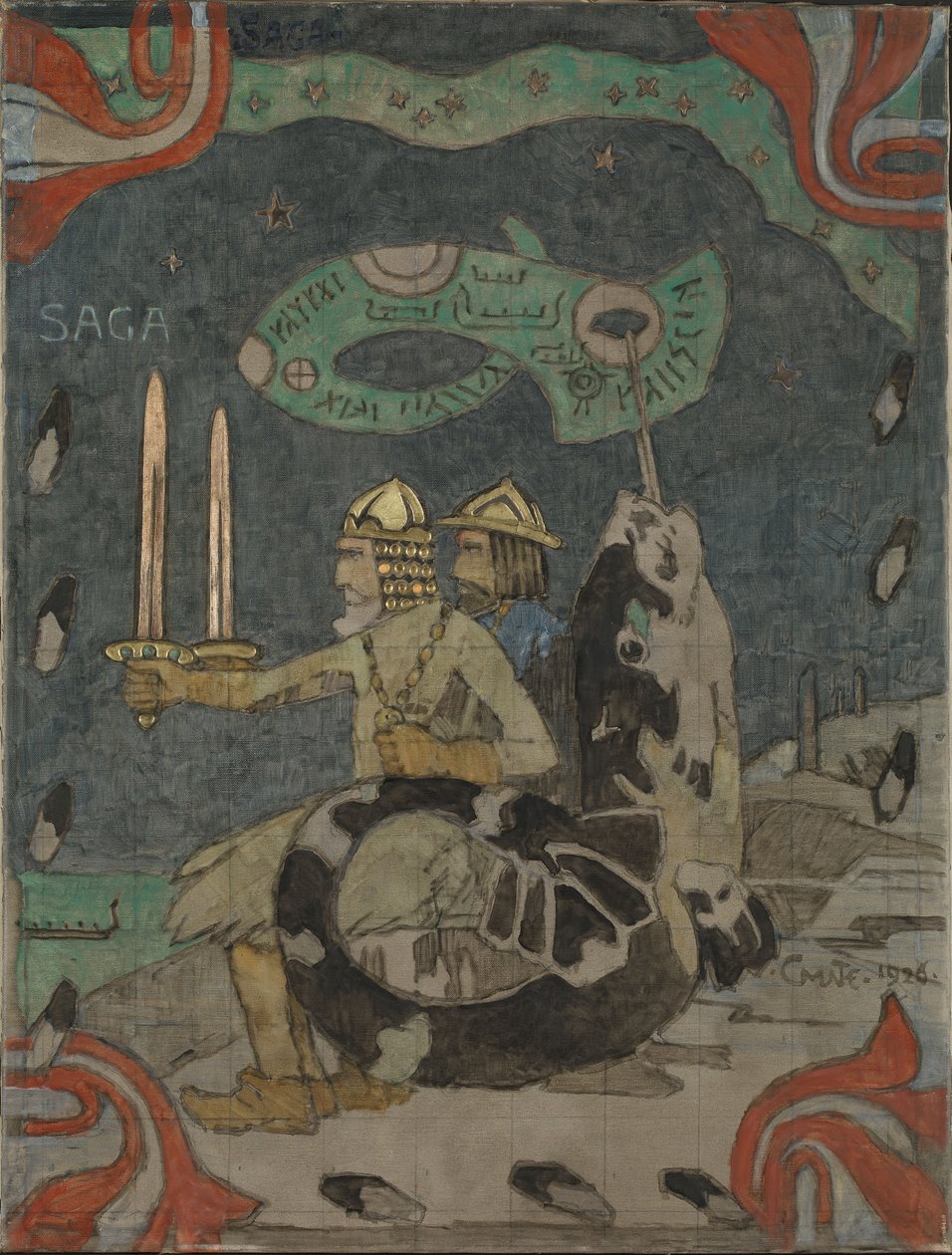 Saga door Gerhard Munthe