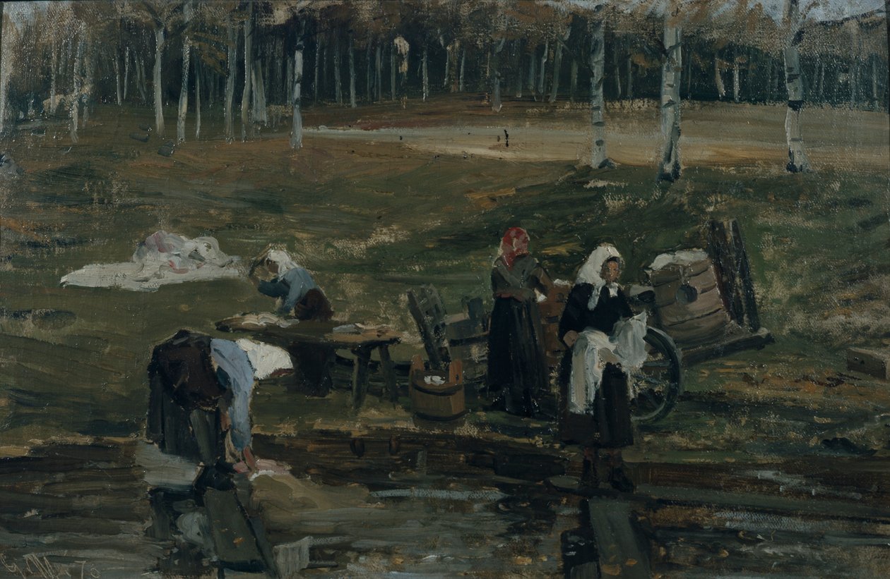 Wasserij door Gerhard Peter Frantz Vilhelm Munthe