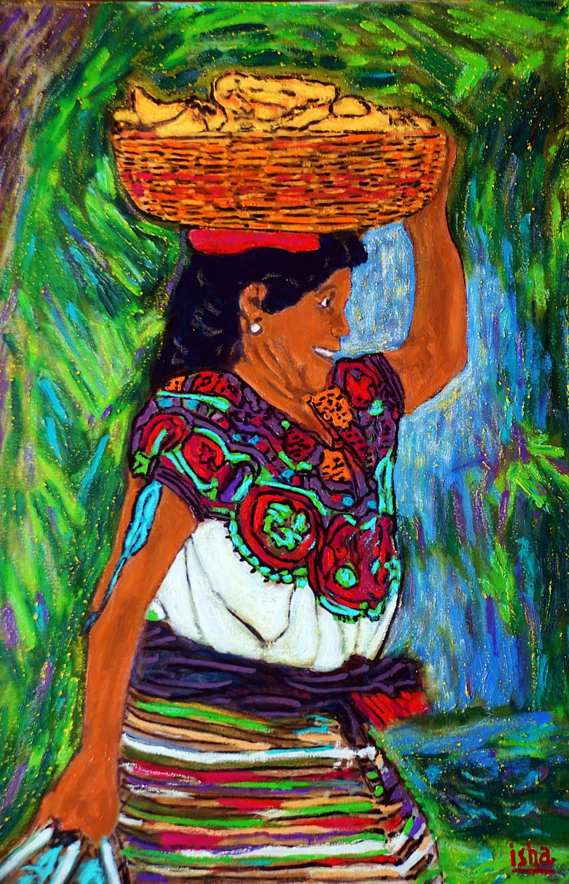 Maya Bananenvrouw door Gerhardt Isringhaus