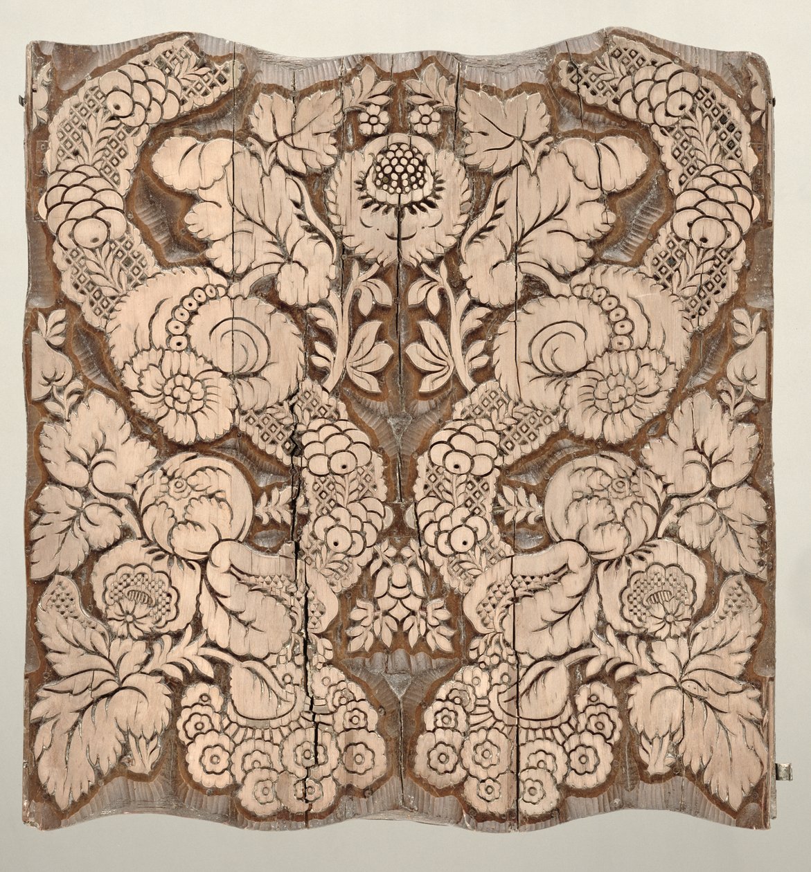 Een drukblok, 1850-1900 door German School