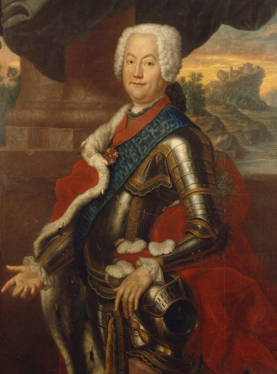 Augustus Louis, Prins van Anhalt-Kothen door German School