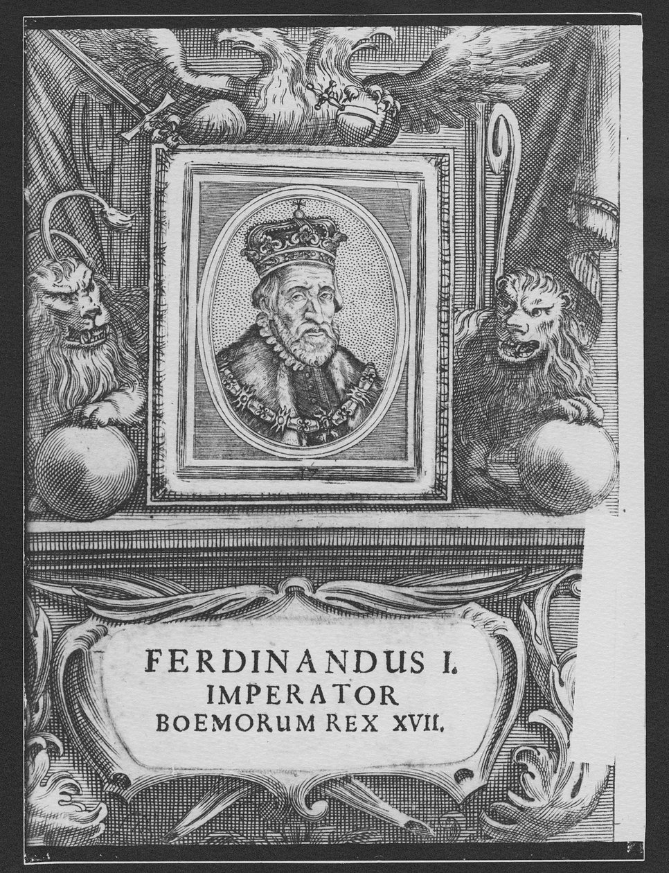 Keizer Ferdinand I (1793-1875), Koning van Bohemen door German School