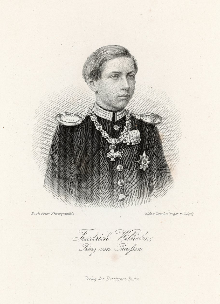Friedrich Wilhelm, Prins van Pruisen in de 