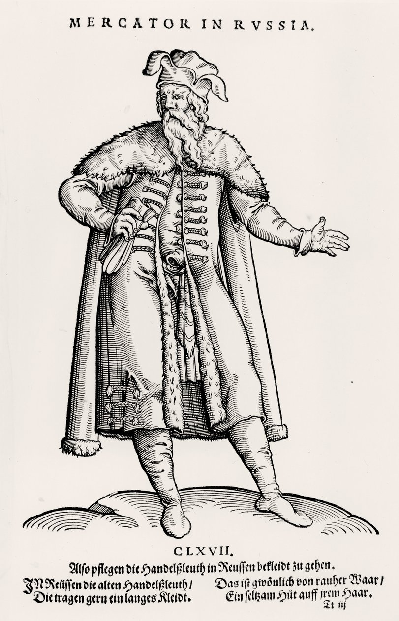 Gerard Mercator (1512-94) in Rusland door German School