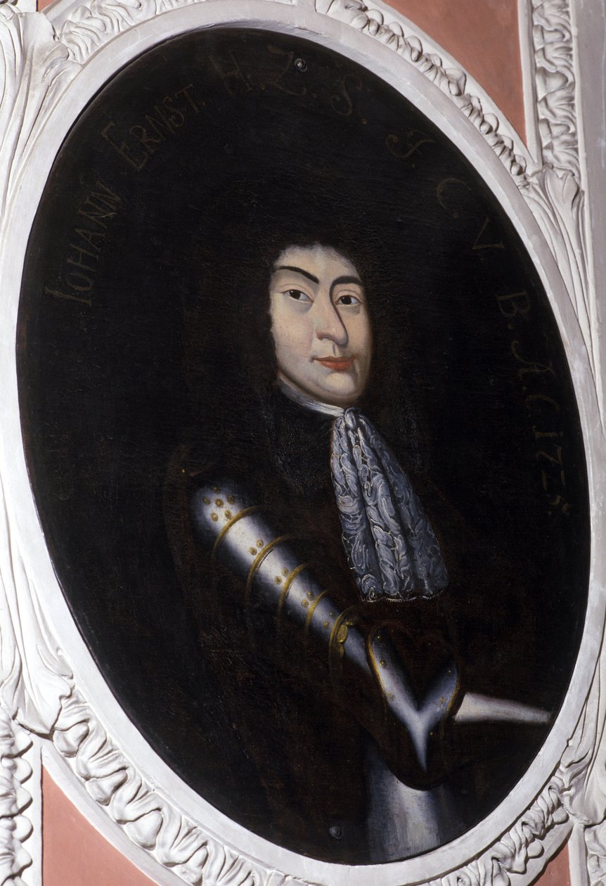 Johann Ernst von Saalfeld, Hertog van Saksen, Juelich, Cleve en Berg door German School