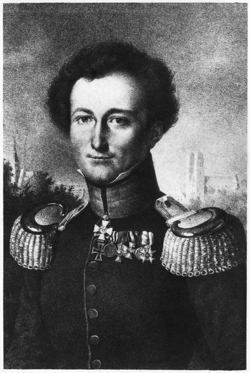 Karl von Clausewitz (1780-1831) door German School