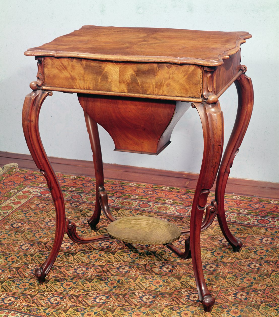 Rococo stijl werktafel, 1840 door German School