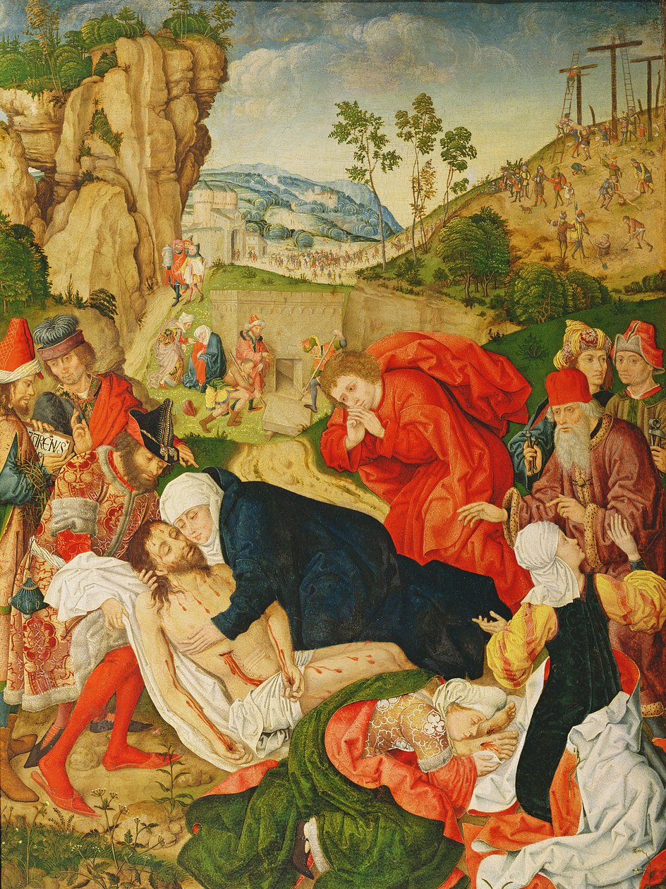 De Graflegging, ca. 1500 door German School