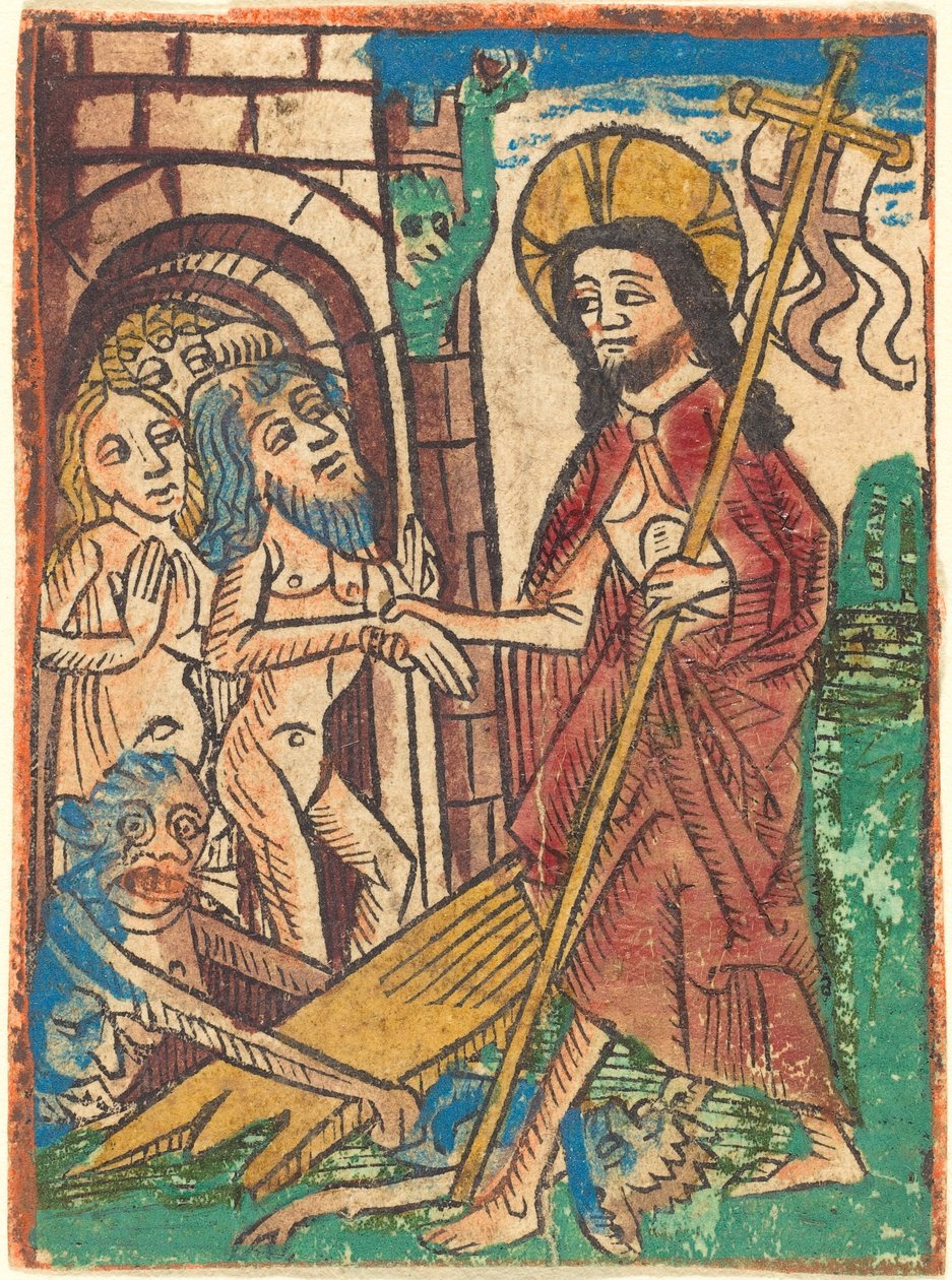 Afdaling in de Limbo door German 15th Century
