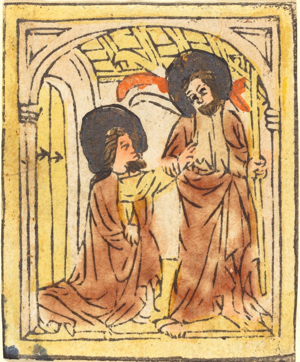 Ongelovige Thomas door German 15th Century