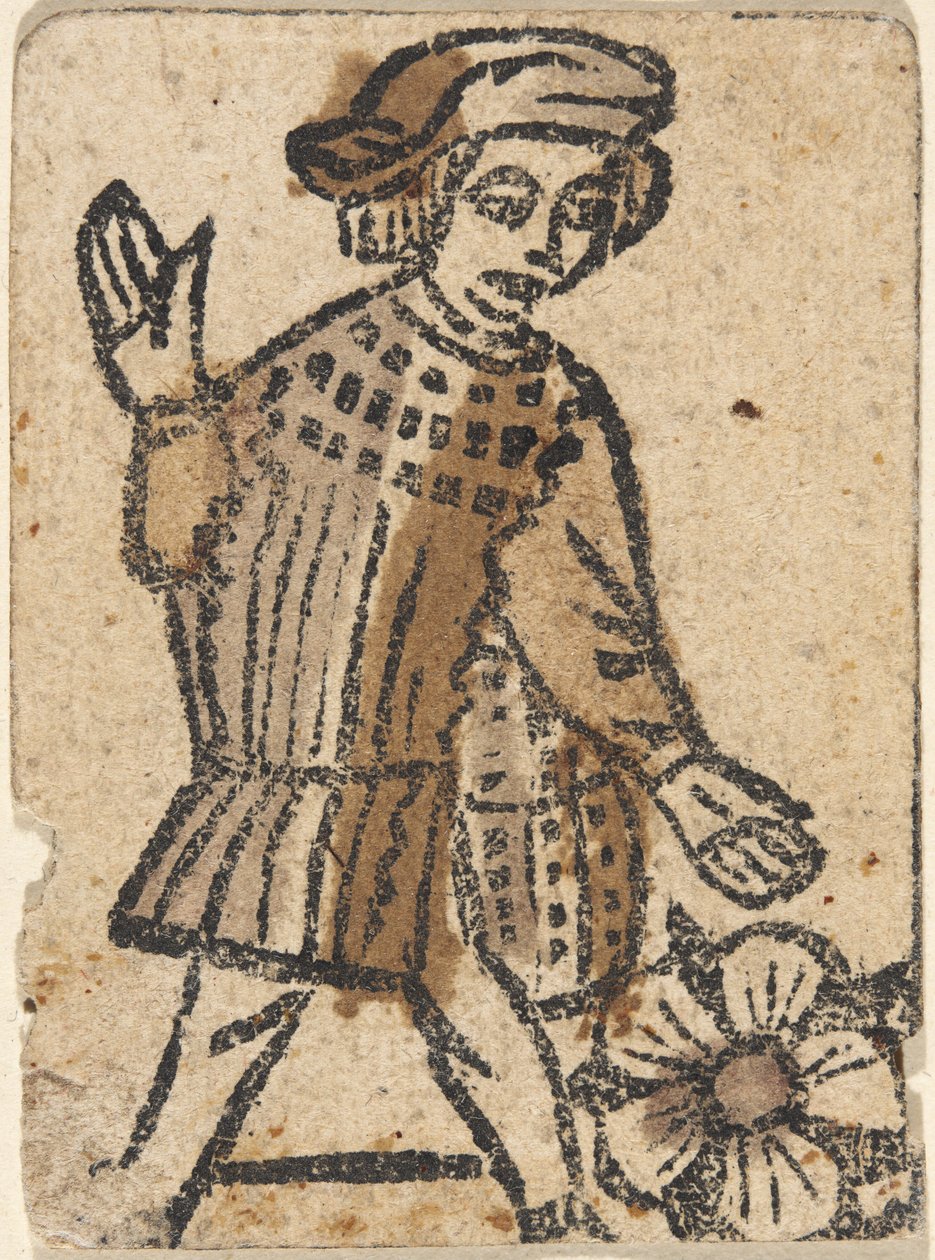 Speelkaart door German 15th Century
