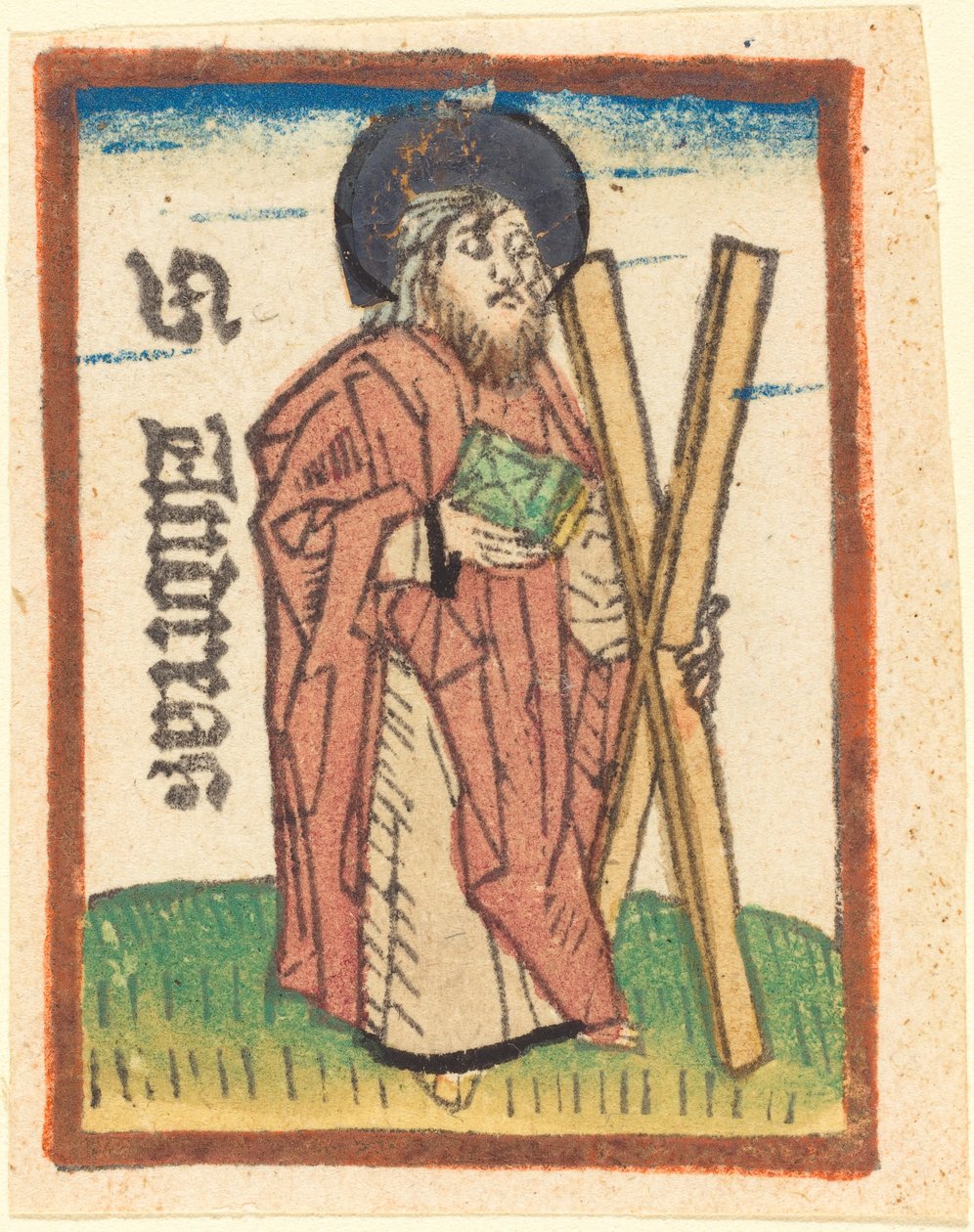 Sint Andreas door German 15th Century