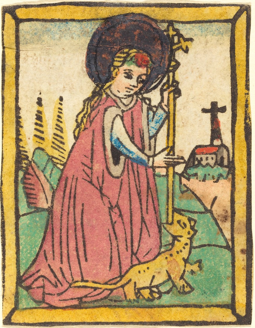 Sint Margaretha door German 15th Century