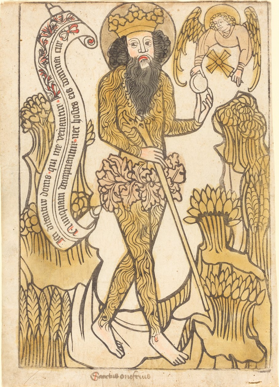 Sint Onufrius door German 15th Century