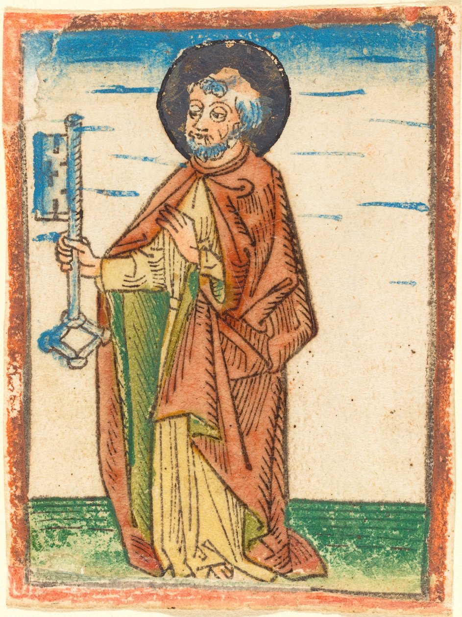 Sint Petrus door German 15th Century