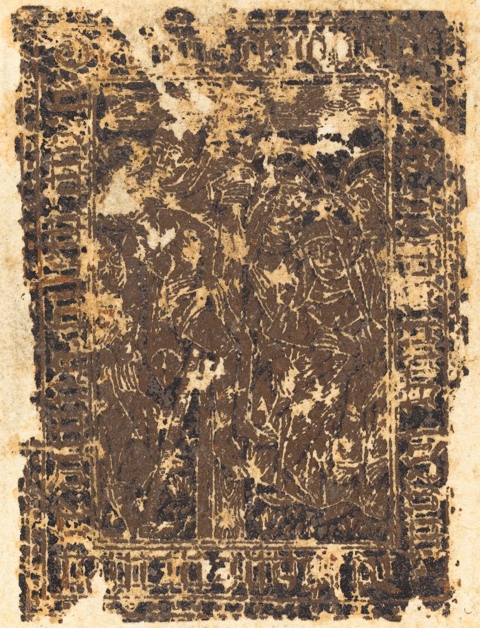 De kruisafneming door German 15th Century