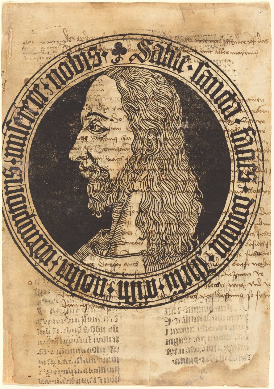 Het Hoofd van Christus door German 15th Century