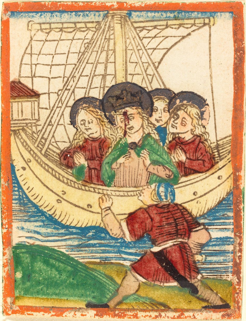 De Reis van Sint Ursula door German 15th Century