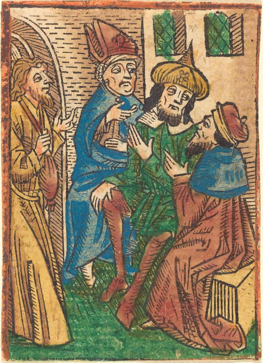 Verraad van Judas door German 15th Century