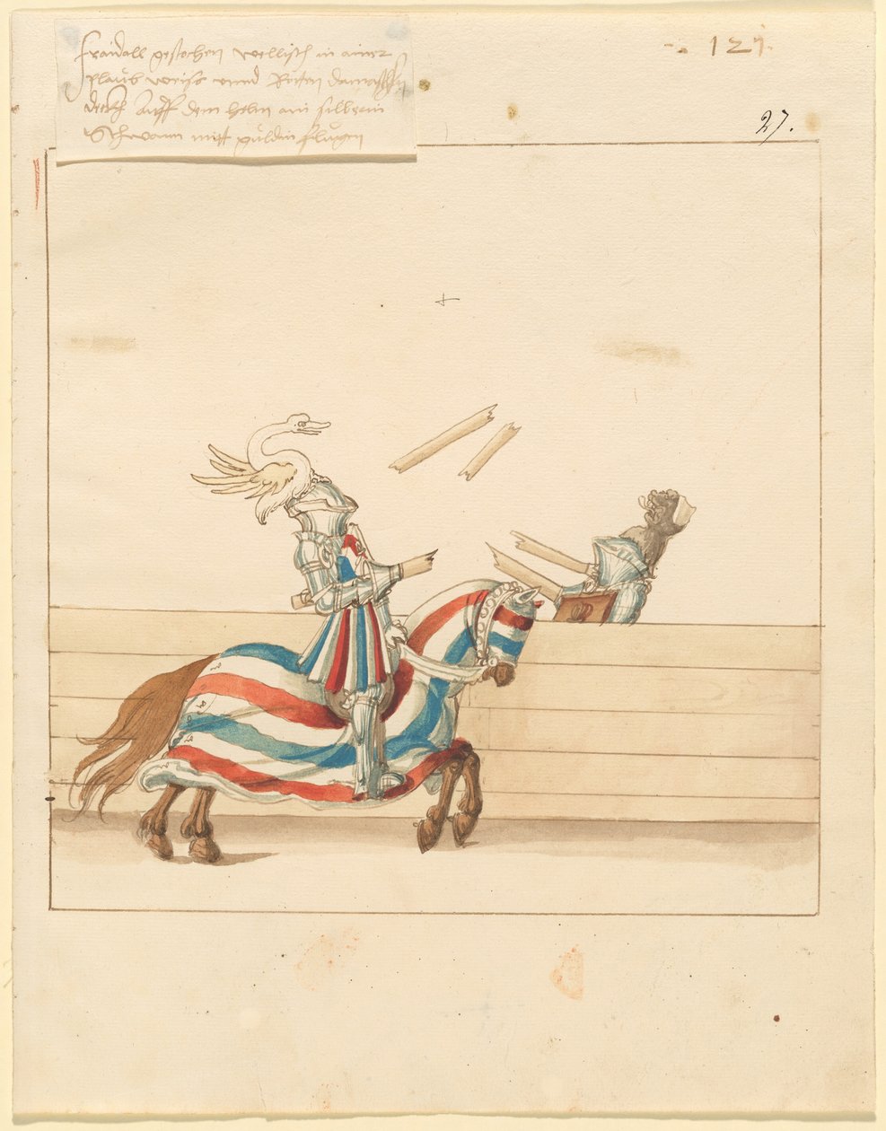 Italiaanse vreedzame steekspel door German 16th Century