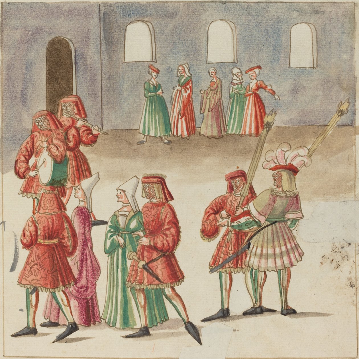 Maskerade door German 16th Century