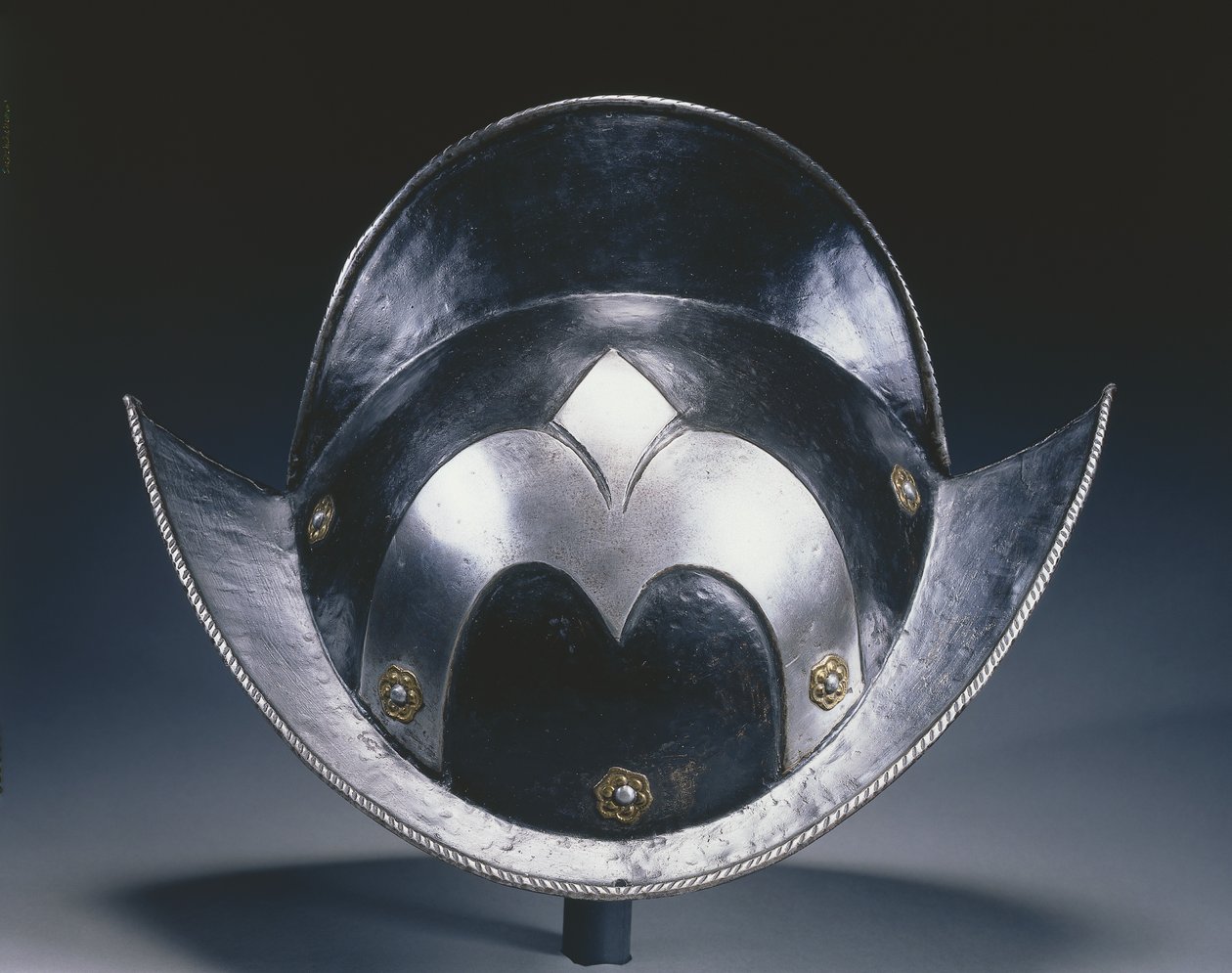 Zwart en Wit Morion door German School